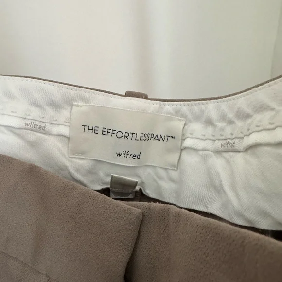 Aritzia Gray Effortless Pants - Picture 4 of 4